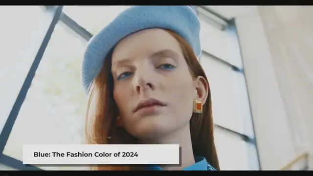 'Video thumbnail for Unveiling the 2024 Trend: Mesmerizing Blue Fashion Details'