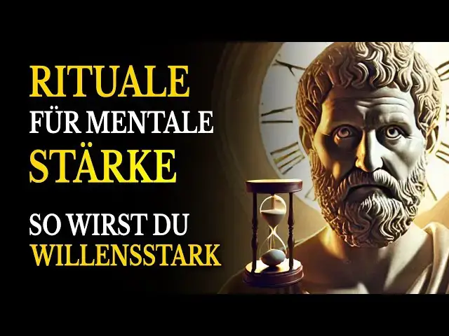 Video thumbnail for 3 Mächtige Stoische Rituale für Willenskraft & Mentale Stärke