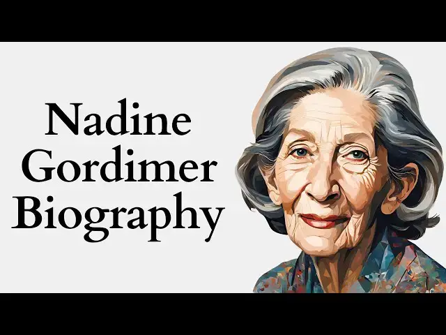'Video thumbnail for Nadine Gordimer Biography | A South African Writer and Political Activist'