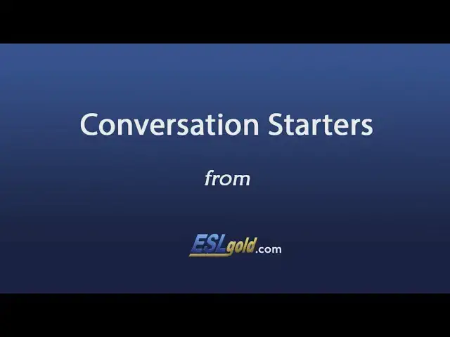 Video thumbnail for Free English Lessons:  Starting a Conversation in English