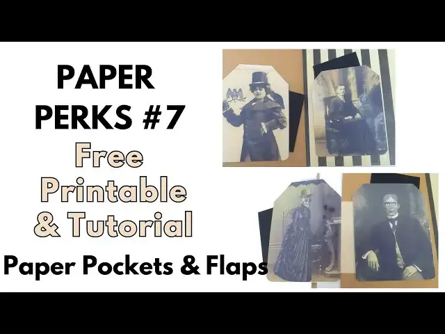 'Video thumbnail for Paper Perks #7 - Halloween Paper Pockets and Flaps'