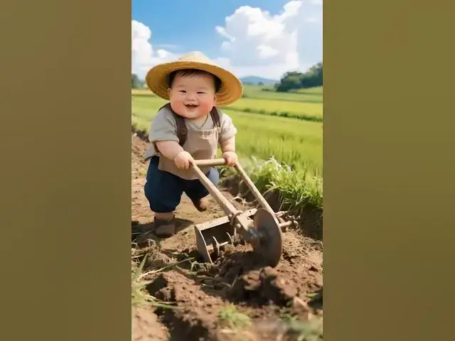 'Video thumbnail for Have you Ever Seen Such a Cute Little Farmer Before | Love to Watch #reels  #funnyvideos'