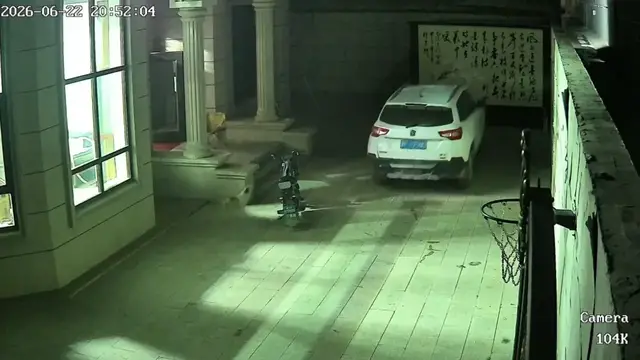 Video thumbnail for Car Rolls Backward on Its Own in Hebei Garage!