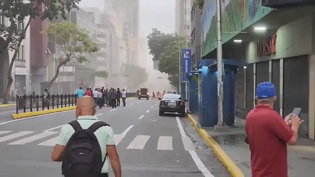 Video thumbnail for Venezuela: Magnitude 7.1 Earthquake Hits Near Caracas, Tsunami Advisory Issued 2.