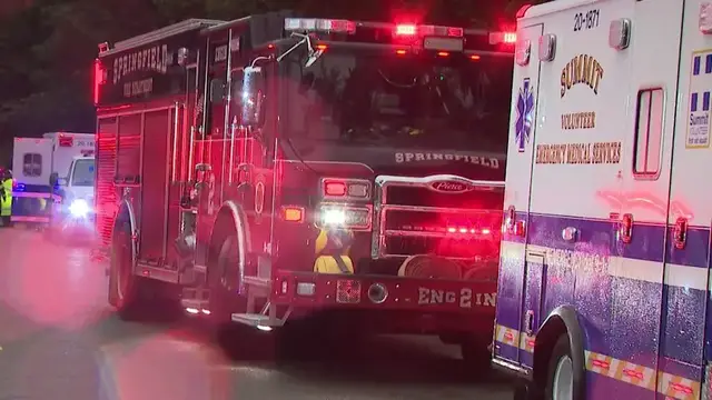 Video thumbnail for Lightning strike sparks house fire in Summit, forcing nine residents out