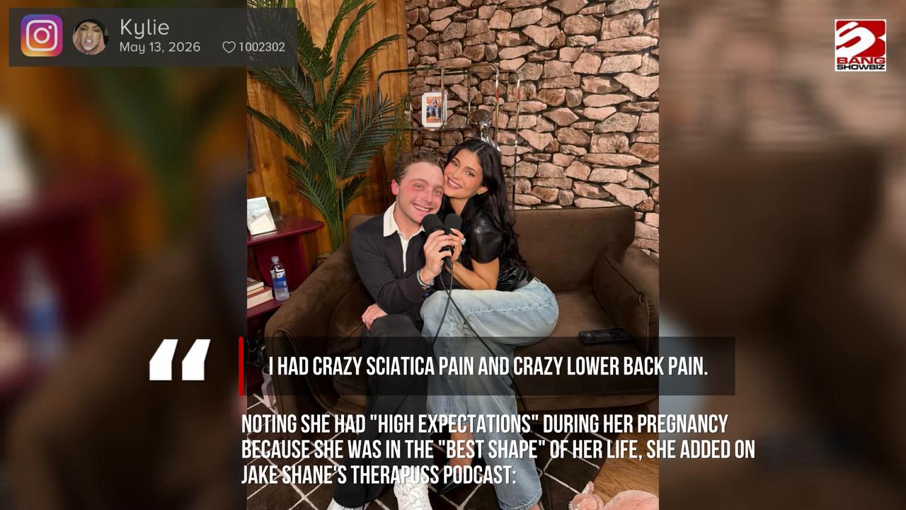 Video thumbnail for 'The baby was falling out': Kylie Jenner was on bed rest during second pregnancy