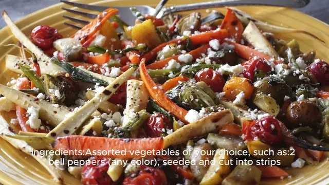 Video thumbnail for Oven-Roasted Vegetables Recipe