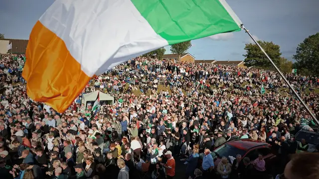 Video thumbnail for Northern Ireland: Belfast court reserves judgement on Drumcree parade