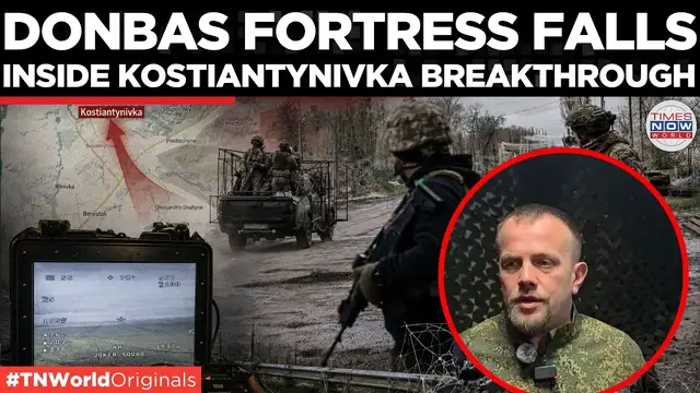 Video thumbnail for KOSTIANTYNIVKA FALLS: Russian Soldier Reveals Battlefield Details How Donbas Fortress City was Taken