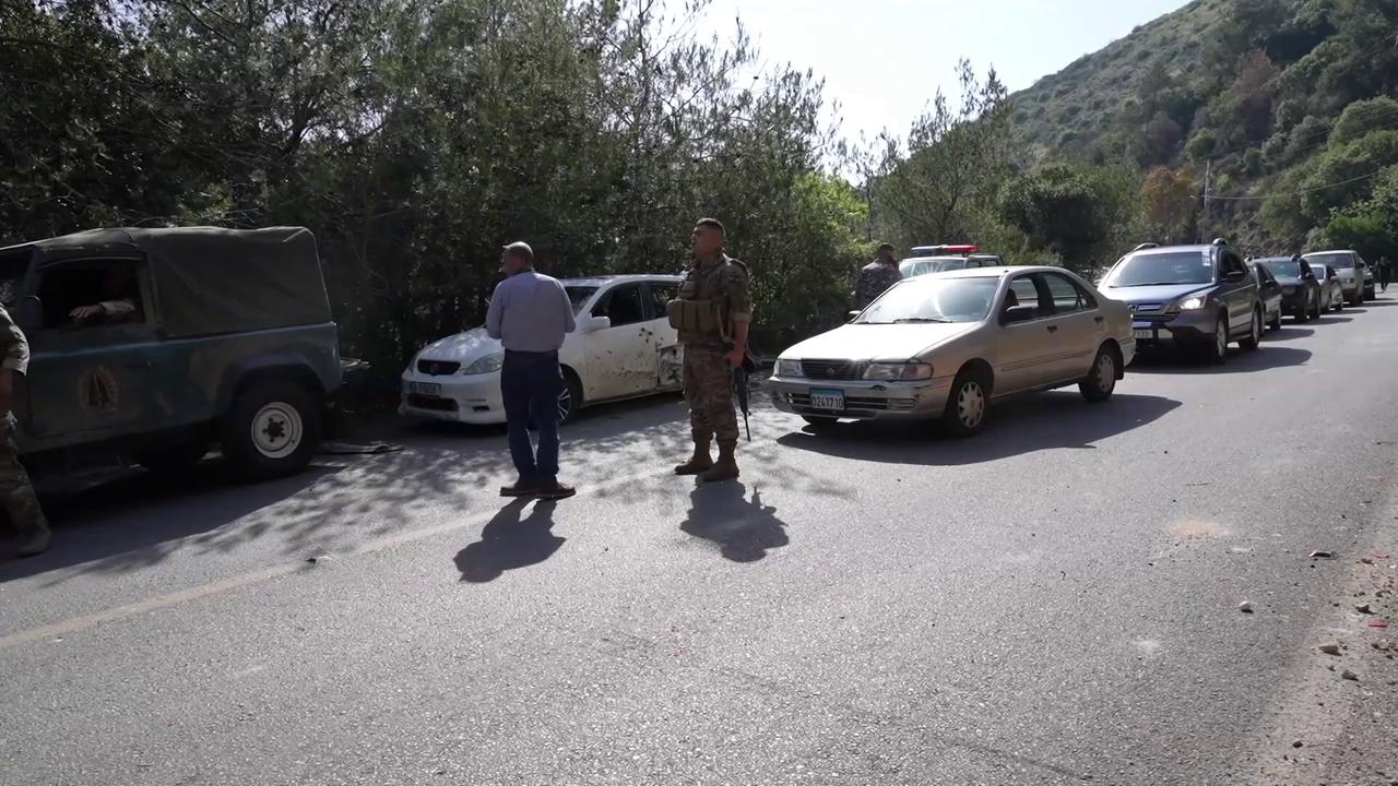 Video thumbnail for Lebanon: Israeli strikes kill 15 in south amid ceasefire violations.