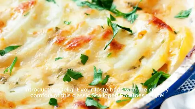 Video thumbnail for  Scalloped Potatoes Recipe