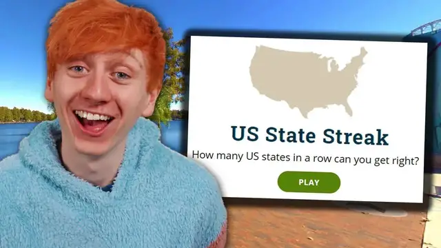 Video thumbnail for My First Time Playing Geoguessr US STATE STREAKS (New Gamemode)