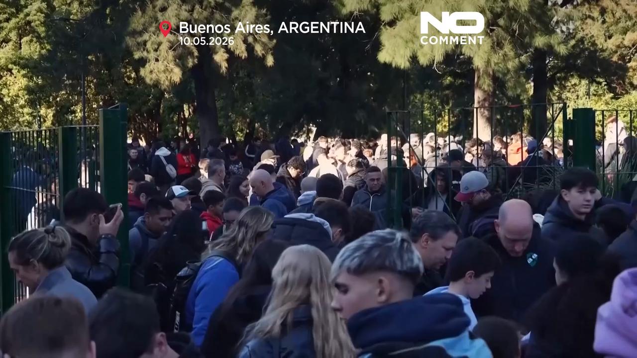 Video thumbnail for From Messi to Mbappé: Argentina’s World Cup sticker obsession returns