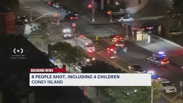 Video thumbnail for Coney Island family barbecue turns into mass shooting; 8 people shot, including 4 children
