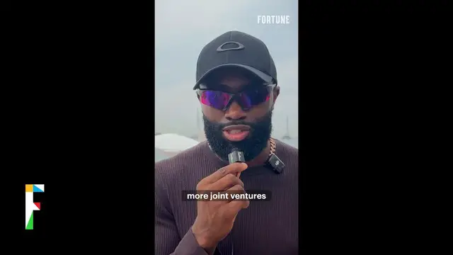 Video thumbnail for NBA Champion Jaylen Brown says discernment is key to business success