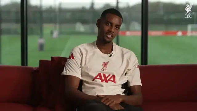 'Video thumbnail for 'I want to create history' - Isak on his move to Liverpool'
