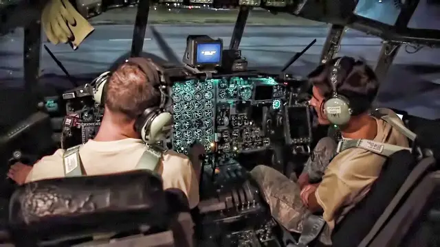 Video thumbnail for C-130 Operational Engine Check Prior To Takeoff