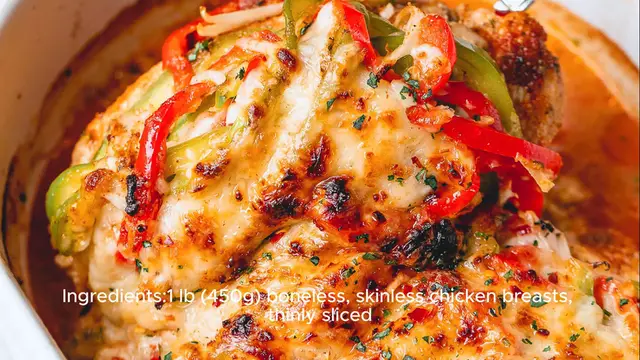 Video thumbnail for Fajita Chicken Casserole Recipe