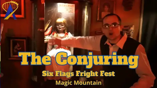 Video thumbnail for The Conjuring Haunted House at Six Flags Fright Fest at  Magic Mountain