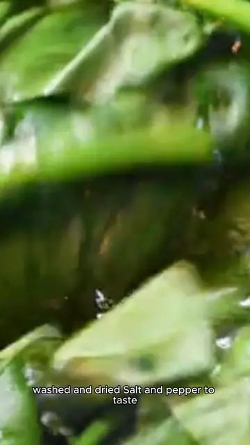 Video thumbnail for spinach recipe