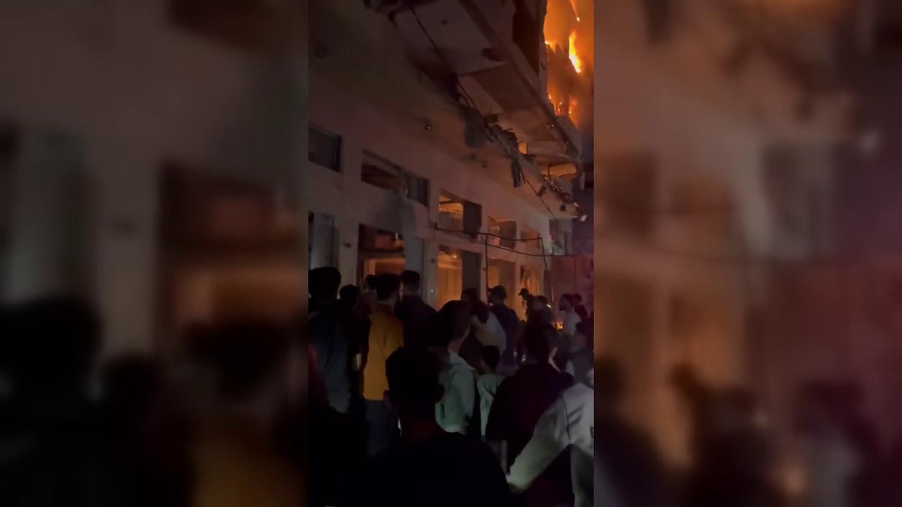 Video thumbnail for Deadly Attack Hits West Gaza City.