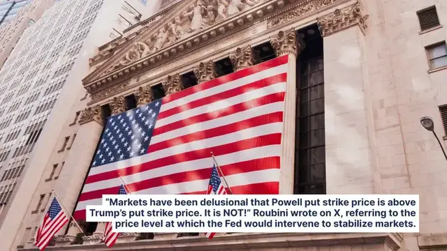 Video thumbnail for 'Dr. Doom' Roubini Warns Markets 'Delusional' About Fed Rescue As Trump, Xi Jinping, Jerome Powell Locked In High-Stakes