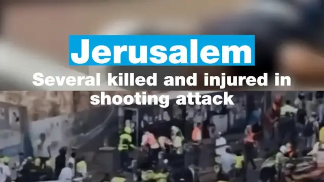 'Video thumbnail for Jerusalem: At least 5 killed and several injured in shooting attack'