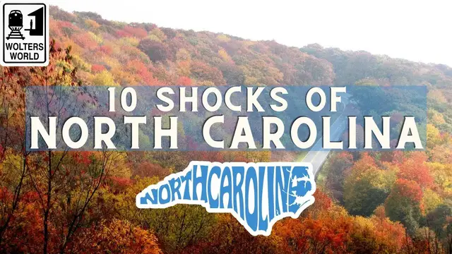 Video thumbnail for North Carolina: Things That Surprise Tourists to North Carolina
