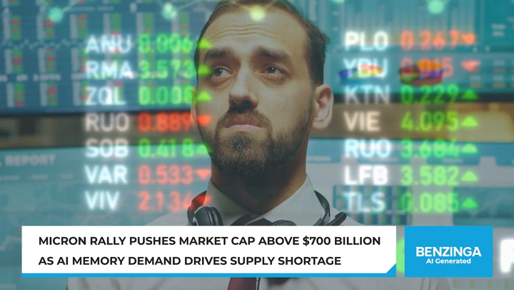 Video thumbnail for Micron Hits $700B Value