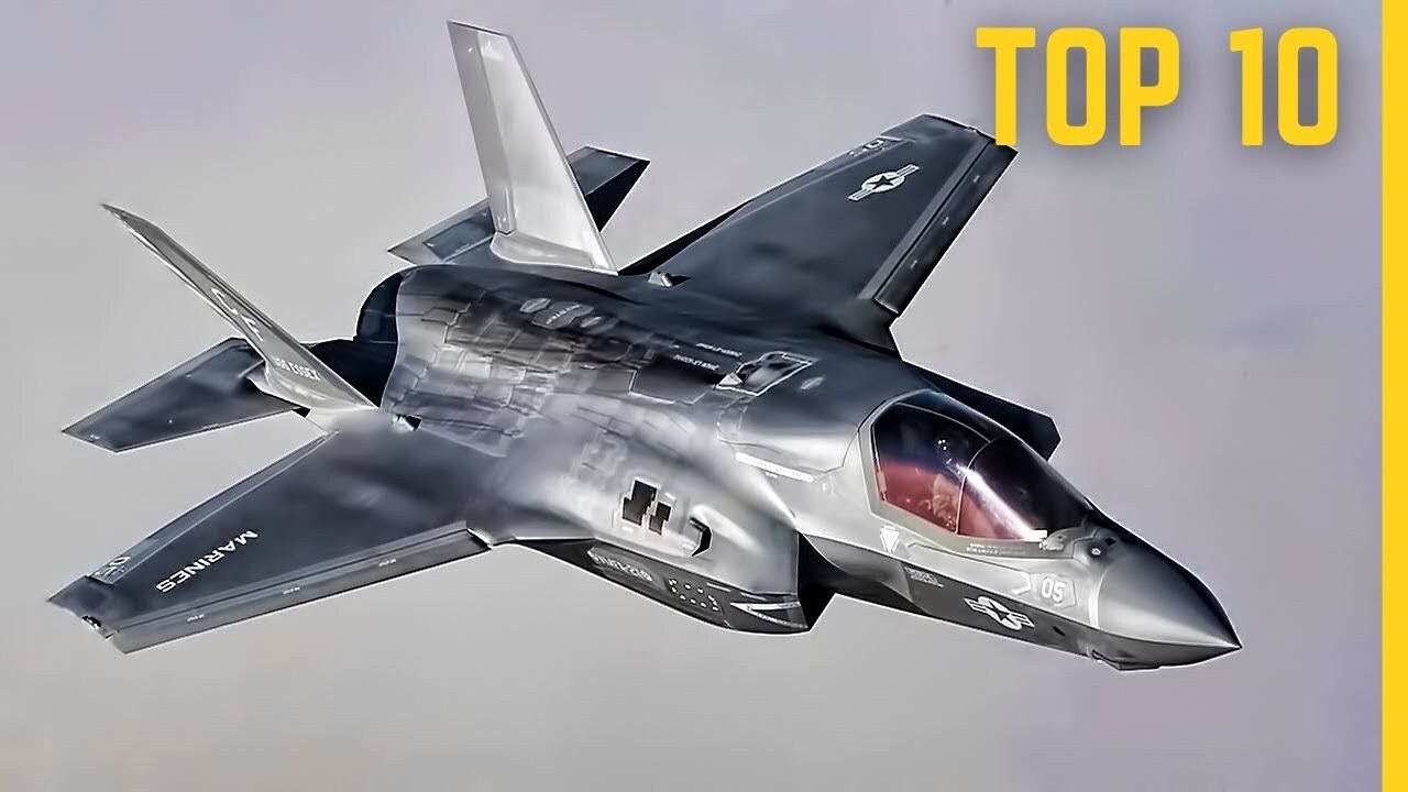 Video thumbnail for Top 10 Most Advanced Fighter Jets in 2023 - Top 10 Fighter Aircraft in The World