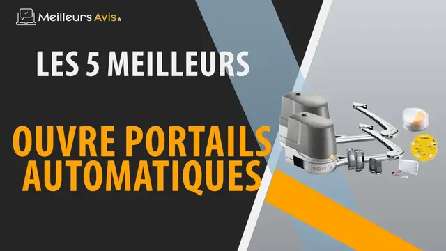 Video thumbnail for ⭐️ MEILLEUR OUVRE-PORTAIL AUTOMATIQUE - Avis & Guide d'achat (Comparatif 2022)