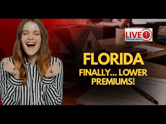 Video thumbnail for Florida's Insurance Turnaround: Fewer Lawsuits, Lower Rates — But One Big Catch| Live Insurance News