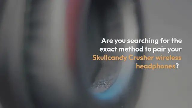 Video thumbnail for How to Pair Skullcandy Crusher Wireless Headphones to iPhone, Android, Windows 10, and MacOS