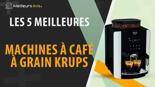 Video thumbnail for ⭐️ MEILLEURE MACHINE A CAFE A GRAIN KRUPS - Comparatif 2023