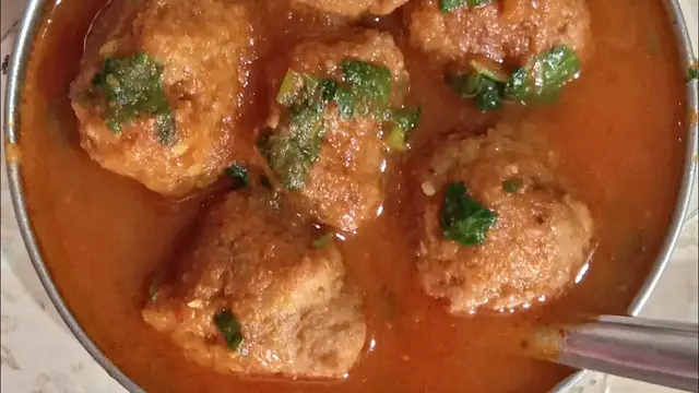 'Video thumbnail for Katahal ke tasty kofte😋'