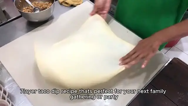 Video thumbnail for 7 Layer Taco Dip Recipe