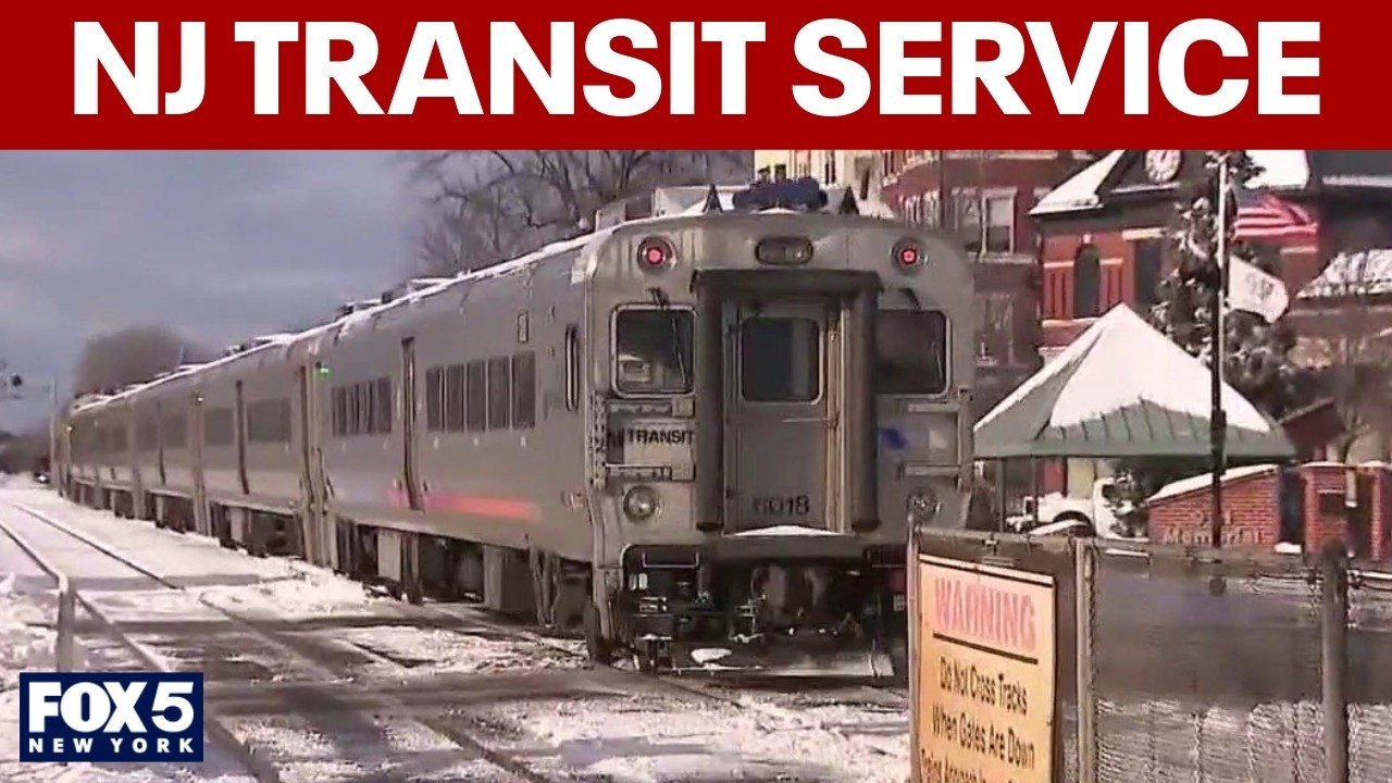 Video thumbnail for NJ Transit working to get service running normally