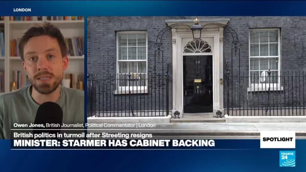 Video thumbnail for UK in 'political turmoil: Labour MPs openly question whether Labour will survive as political force'