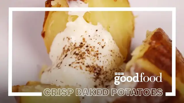 Video thumbnail for Crisp baked potatoes