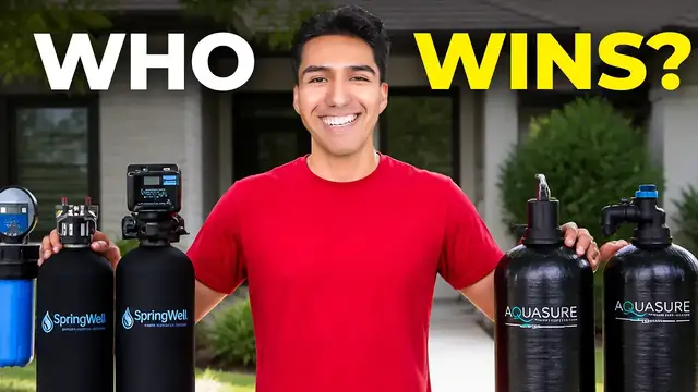 Video thumbnail for SpringWell VS Aquasure: Which Is The Best Water Softener For Your Home?