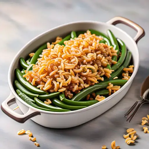 Video thumbnail for Green Bean Casserole with Crispy Onions