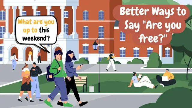 Video thumbnail for How to Ask If Someone Is Available in English || ESL Advice