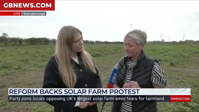 'Video thumbnail for WATCH: Lincolnshire residents blast 'greed' as plans for huge solar farm are approved'