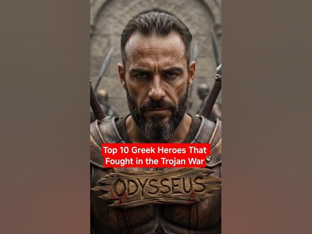 Video thumbnail for Ranking Greek Heroes: Who Was Best? #greekmythology #trojanwar #odysseus