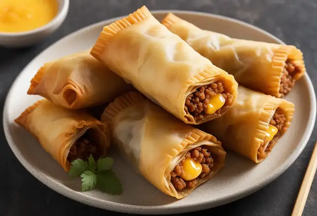 Video thumbnail for Crispy Egg Rolls Recipe