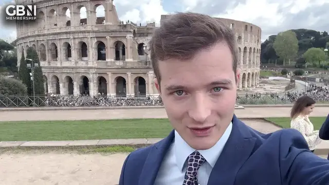 Video thumbnail for Royal video diary: Cameron Walker practices his Italian as he gives sneak peak from inside Rome's Presidential Palace