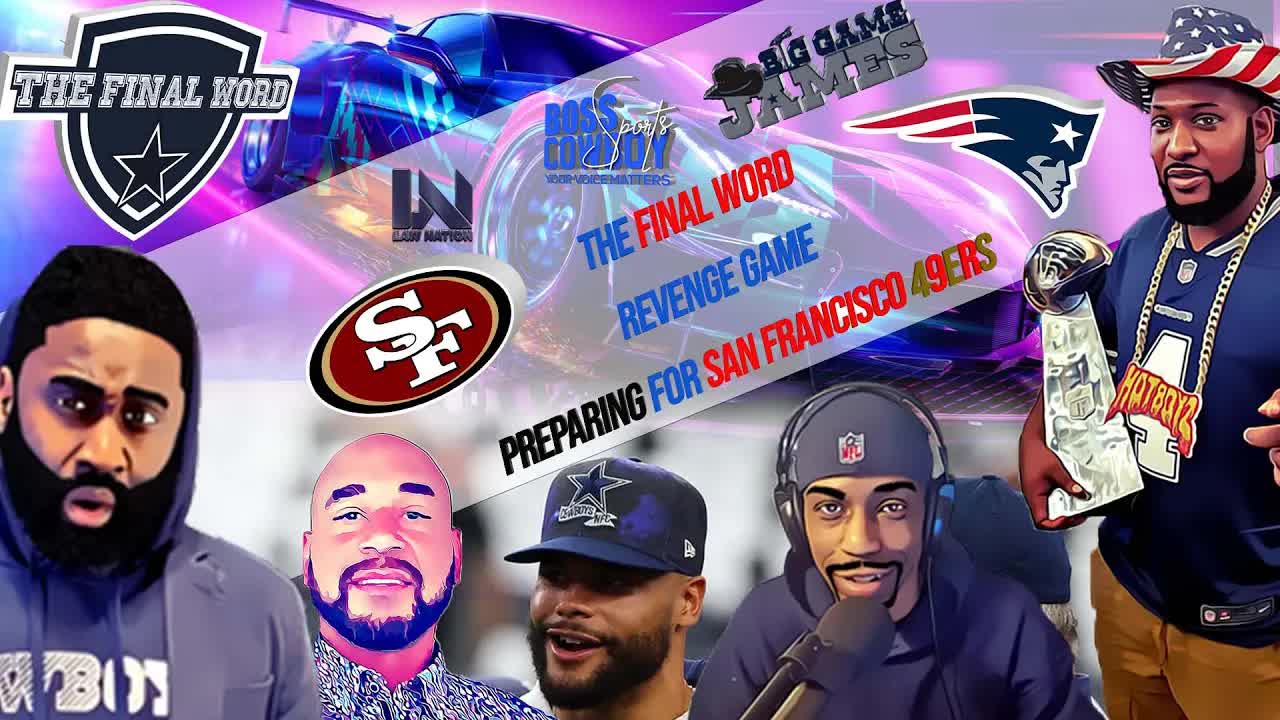 Video thumbnail for law nation sports: cowboys prep for 49ers revenge! dak vs purdy, game strategy & analysis