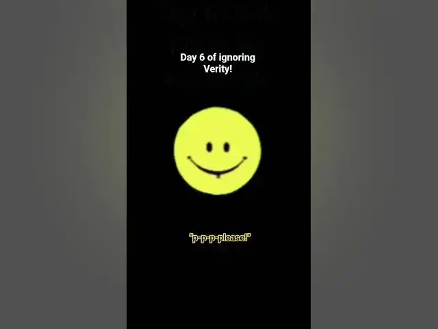 Video thumbnail for day 6 of ignoring verity