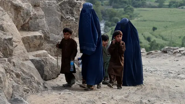 'Video thumbnail for Search for survivors in Afghanistan as aid workers risk their lives'