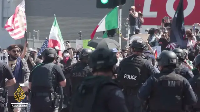 Video thumbnail for US midterm elections: Several states rush to block Federal agents at polls